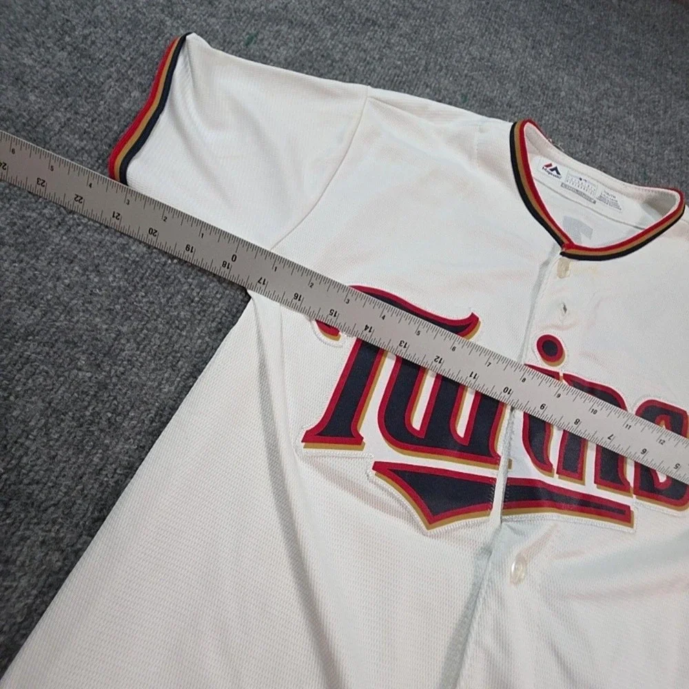 Minnesota Twins Jersey Boys 16 White MLB Baseball Brian Dozier Majestic
